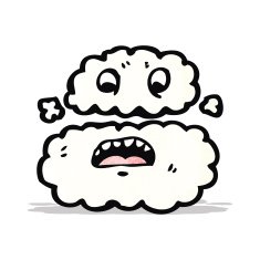 cartoon cloud N14