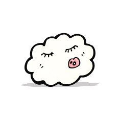 cartoon cloud N16