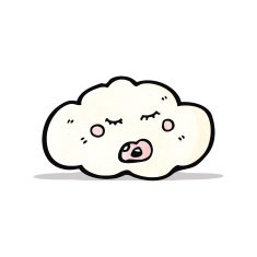 cartoon cloud N18