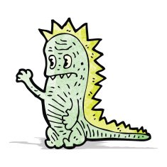 cartoon dinosaur N26