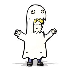 cartoon halloween ghost costume N4