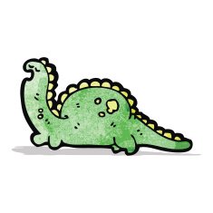cartoon dinosaur N29