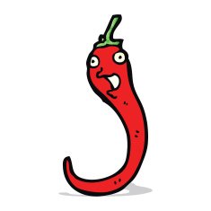 cartoon chilli pepper N7