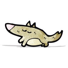 cartoon little dog N26