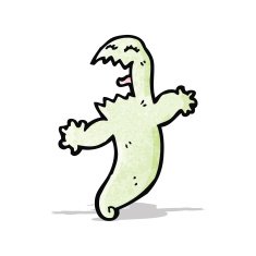 Cartoon Ghost N71