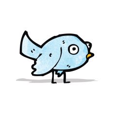 Cartoon Bird N59