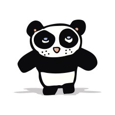 Cartoon Panda N5