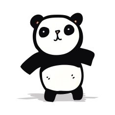 Cartoon Panda N7