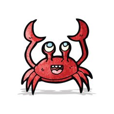 Cartoon Crab N18