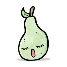 Cartoon Pear N12