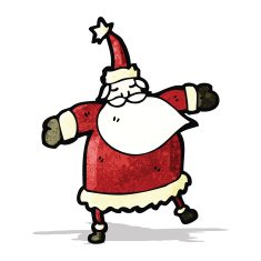 Cartoon Santa Claus N118