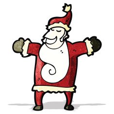 Cartoon Santa Claus N120
