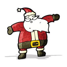 Cartoon Santa Claus N122