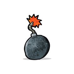 Cartoon Bomb N14