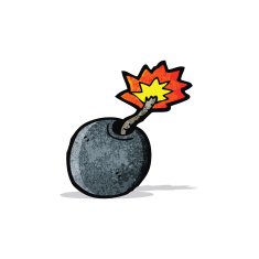 Cartoon Bomb N15