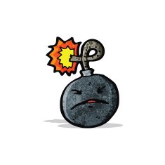 Cartoon Bomb N16
