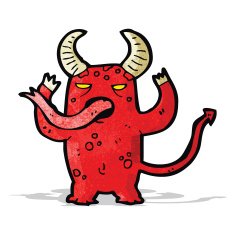 Cartoon monster N38