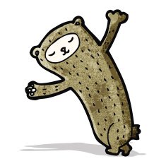 Cartoon Bear N25
