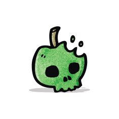 cartoon poison apple N2
