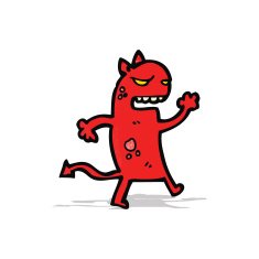 Cartoon monster N39