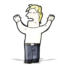 cartoon talking man N16