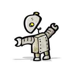 Cartoon Robot N60