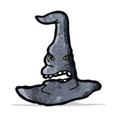 Cartoon Wizard Hat N3