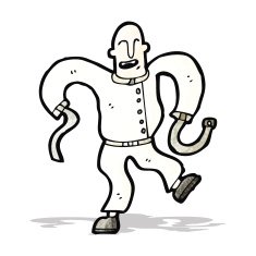 cartoon insane man N2