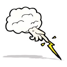 hand of god cartoon
