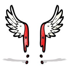 Cartoon Angel Wings N7