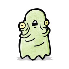 Cartoon Ghost N74