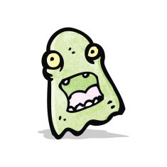 Cartoon Ghost N75