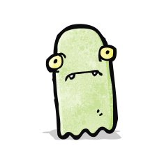 Cartoon Ghost N76