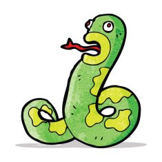 Cartoon Snake N77