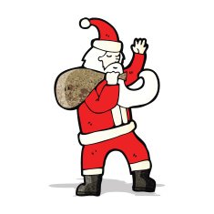 Cartoon Santa Claus N123