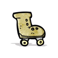 cartoon roller boot N5