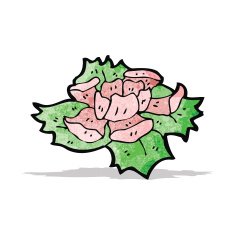 cartoon flower N82