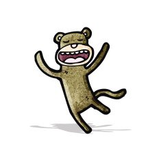Cartoon Monkey N48