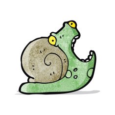 Cartoon Snail N36