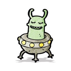 Cartoon Alien N49