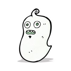 Cartoon Ghost N78