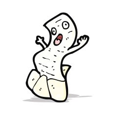 letter cartoon character