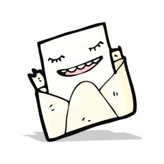 letter cartoon character N4