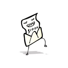 letter cartoon character N7