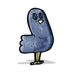 spooky halloween crow cartoon