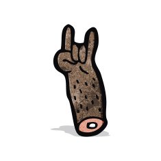 Cartoon Severed Arm N2
