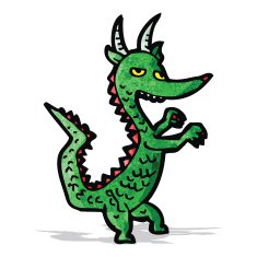 Cartoon Dragon N21