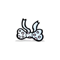Cartoon Bow Tie N8