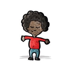cartoon friendly man N4