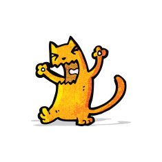 Cartoon Cat N133